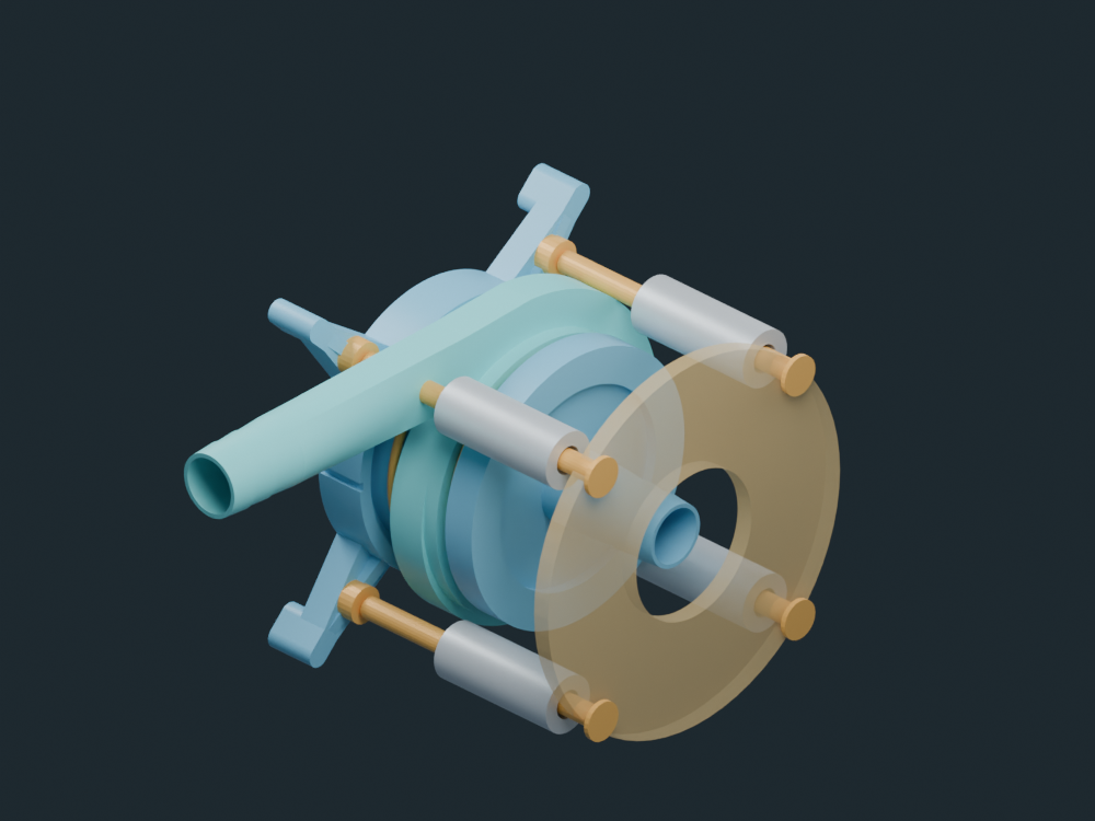 24-part open laboratory pump preview